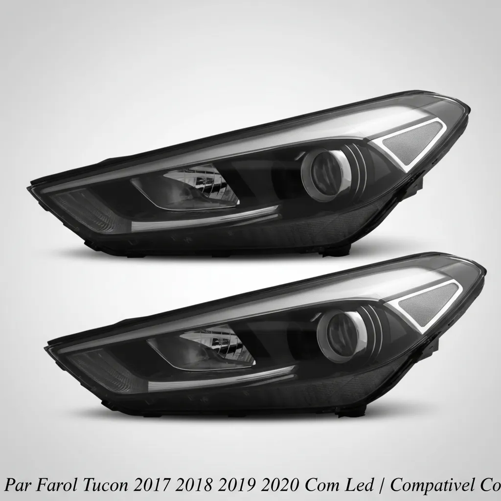 Par Farol New Tucson 2017 2018 2019 2020 S/ Leed - Image 2
